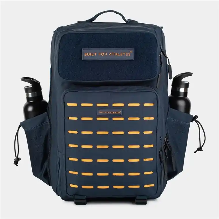 Lägg i varukorgen Built for Athletes Hero 2.0 45L Backpack Dark Blue & Orange