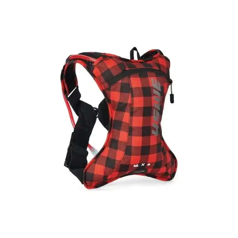 Begränsat antal USWE Outlander 2L Hydration Pack Flannel Red/Black
