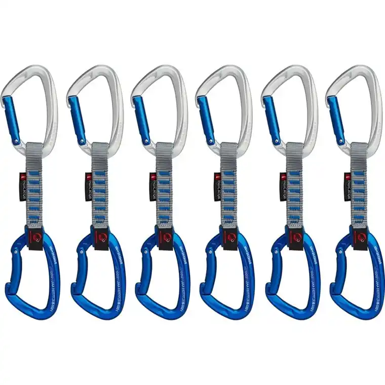 Fri frakt Mammut Crag Keylock 10 cm Indicator 6-Pack Quic