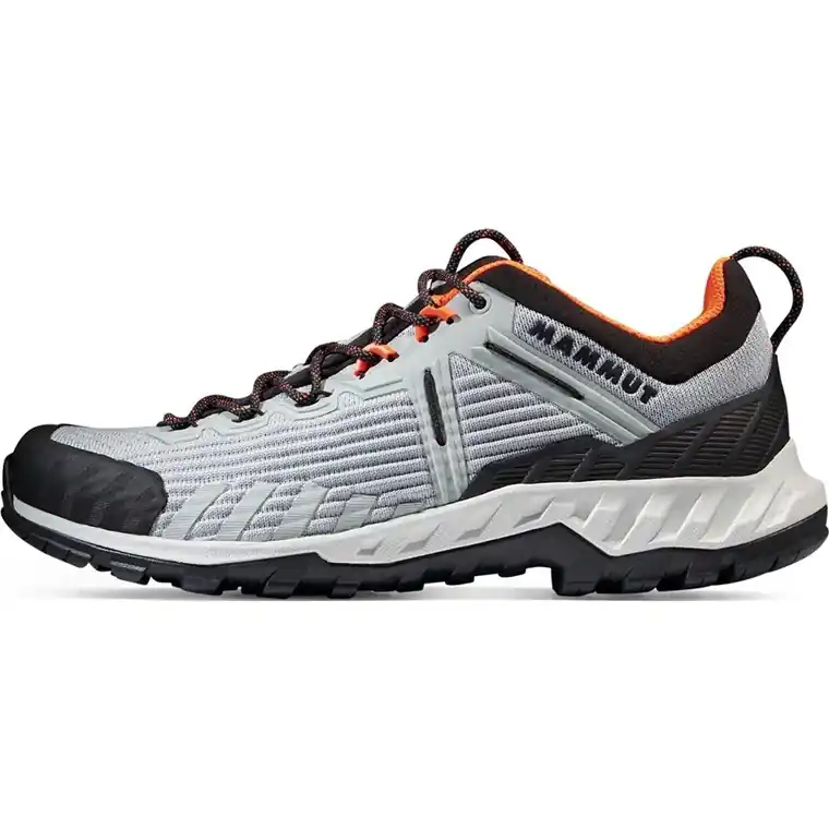 Billig Mammut Alnasca Knit III Low Women Ice Gray/Black