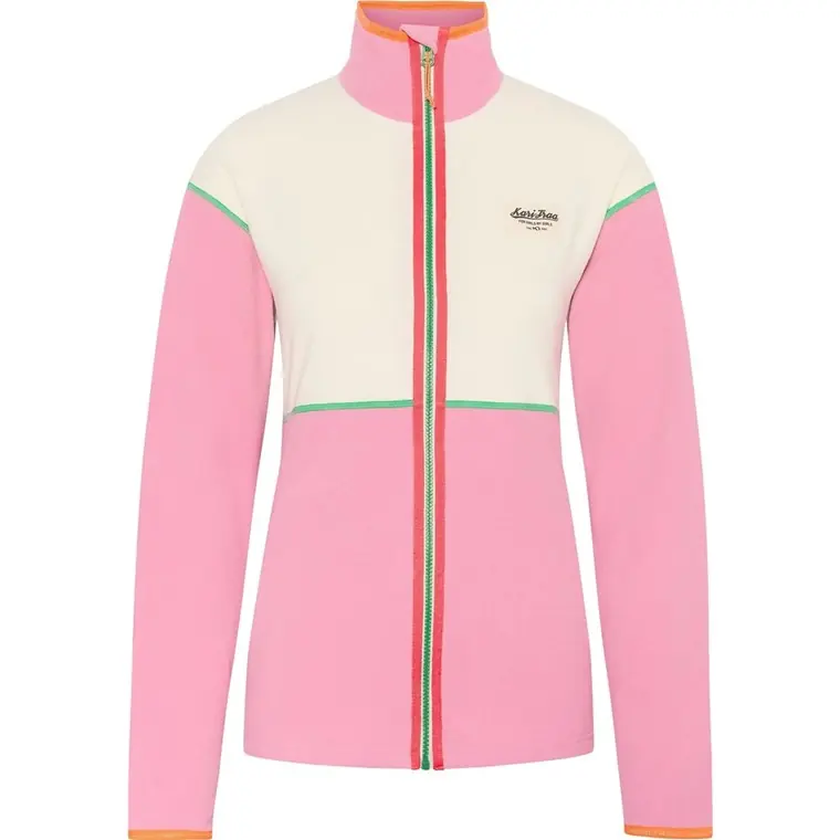 Kari Traa Gracie Midlayer Dusty Pink Bästa pris