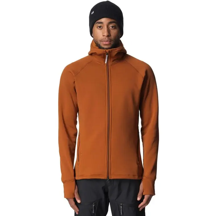 Houdini M's Power Houdi Cinnamon Brown Lågt pris