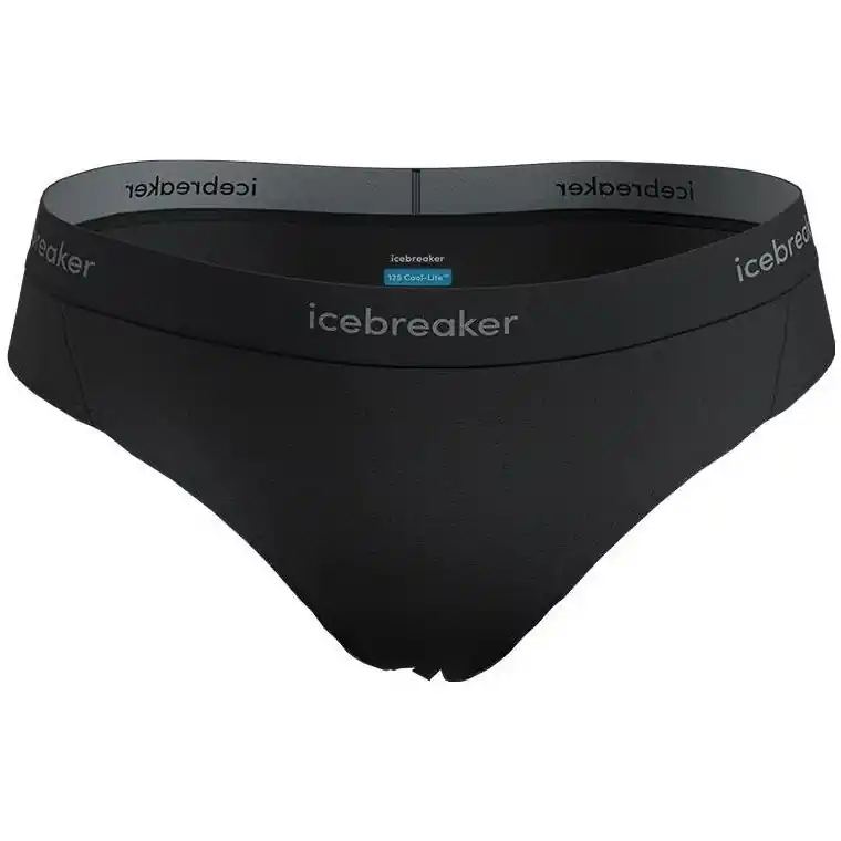 Icebreaker Women Merino Blend 125 Cool-LiteT Sprite Hipster Black I lager
