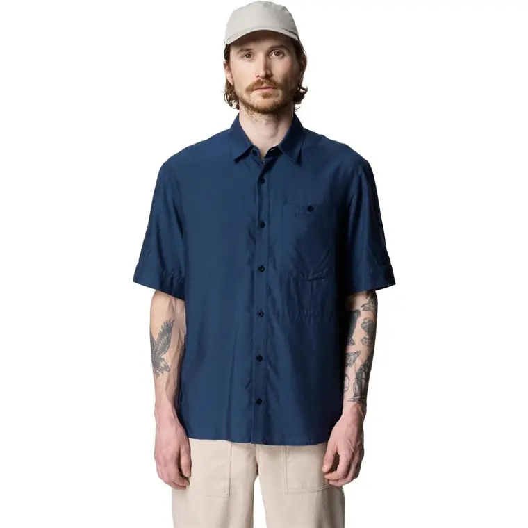 Begränsat antal Houdini M's Tree Shortsleeve Shirt Big Blue Light