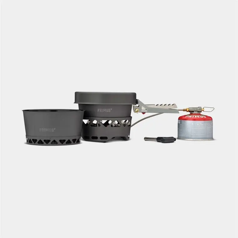 Primus Primetech Stove Set 2x1.3L w. pan Reapris