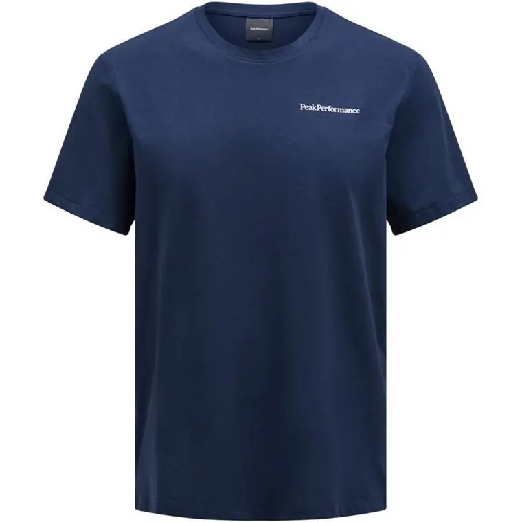 Peak Performance M Explore Logo Tee Blue Shadow I lager