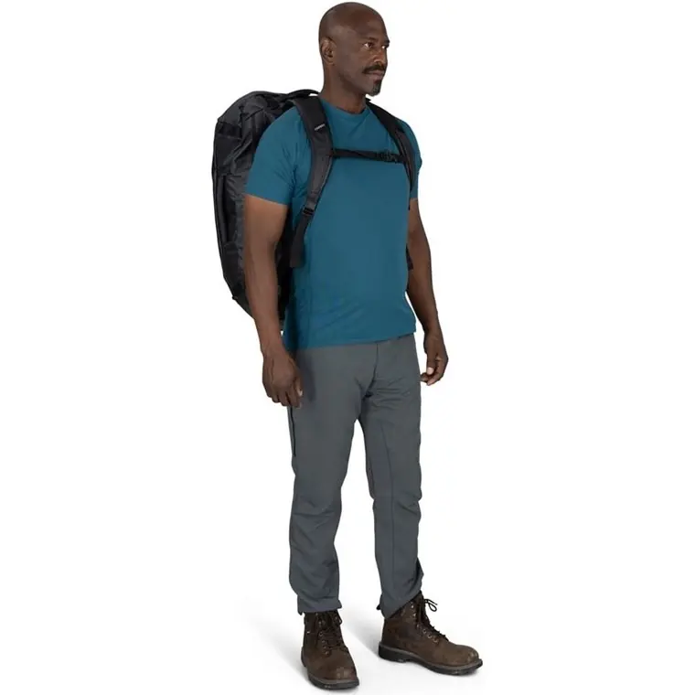 Bästa pris Osprey Transporter Duffel 65 Raven Black/Black