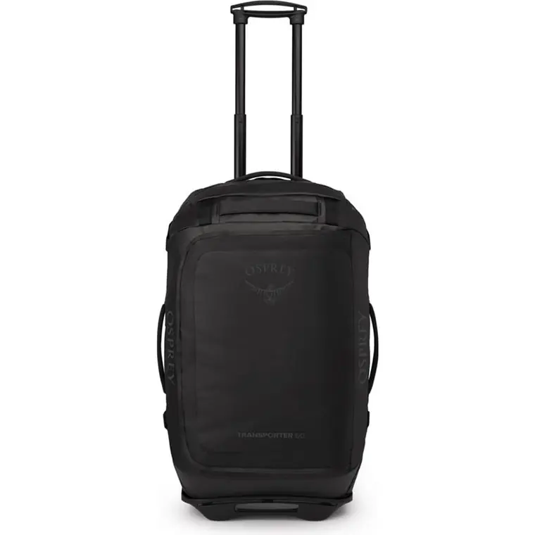 Lågt pris Osprey Transporter Wheeled Duffel 60 Raven Black/Black