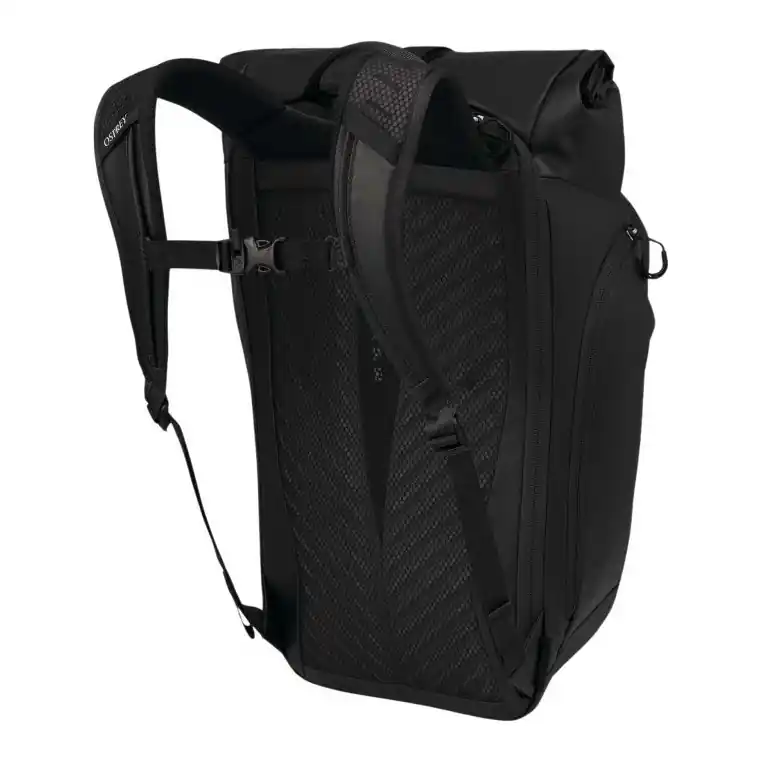 Osprey Transporter Roll Top Raven Black/Black Fynd