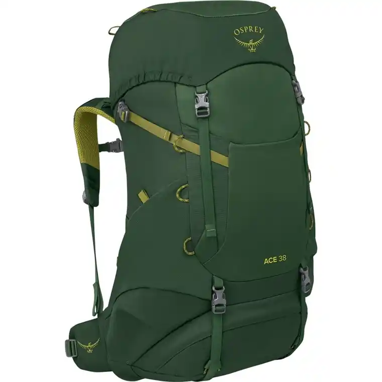 Bästa pris Osprey Ace 38 Green Canopy/Matcha Green