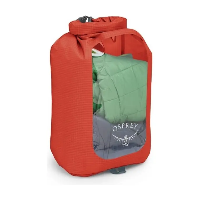 Kampanjpris Osprey DrySack 12L w/Window Mars Orange