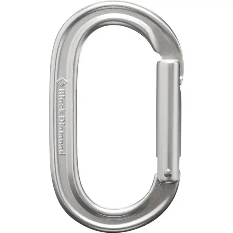 Billigare Black Diamond Oval Keylock Carabiner Polished