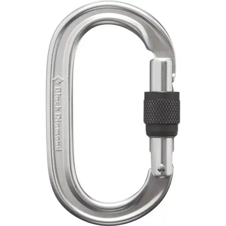 Reapris Black Diamond Oval Keylock Scrwgt Carabiner Polished