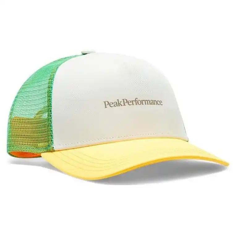 Köp nu Peak Performance PP Trucker Cap Blazing Orange/Vintage White