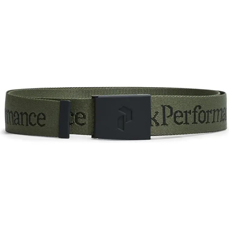 Populärt val Peak Performance Rider Belt Pine Needle/Black
