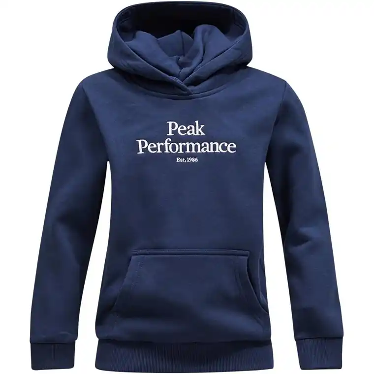 Peak Performance Jr Original Hood Blue Shadow/Offwhite Snabb leverans