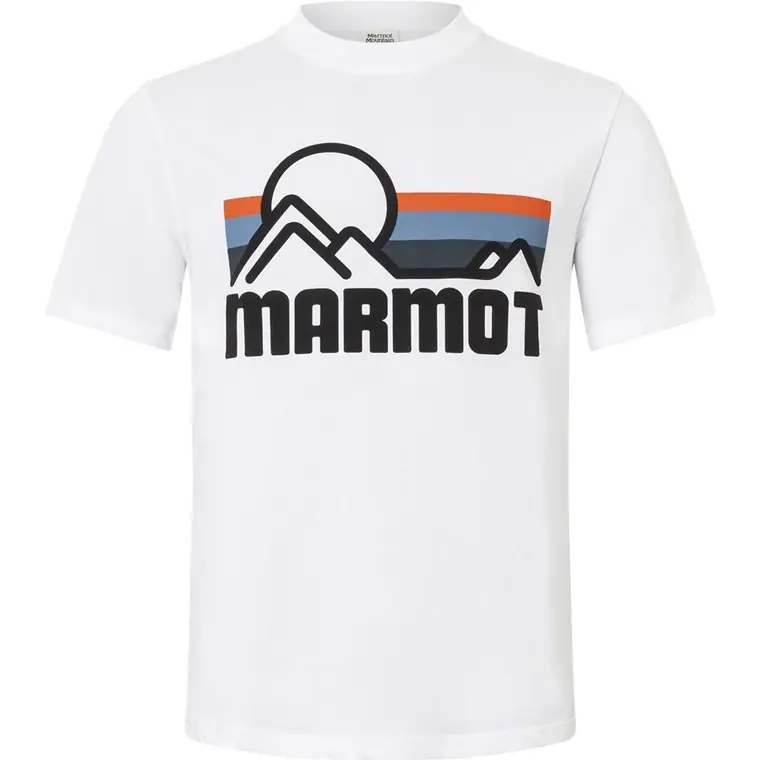 Marmot Coastal Tee SS White I lager