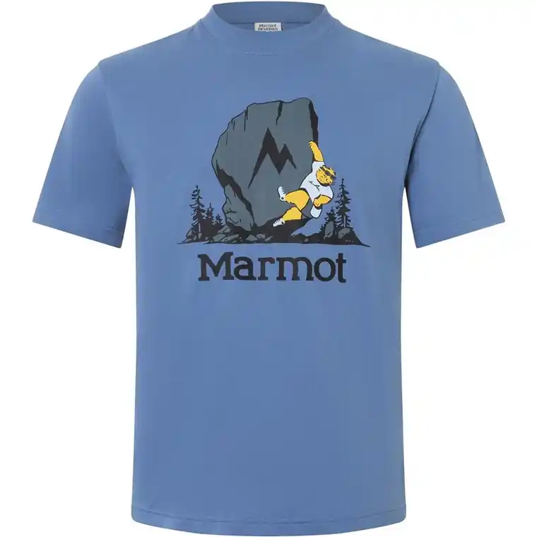 Rea Marmot Bouldering Marty SS Rain Cloud