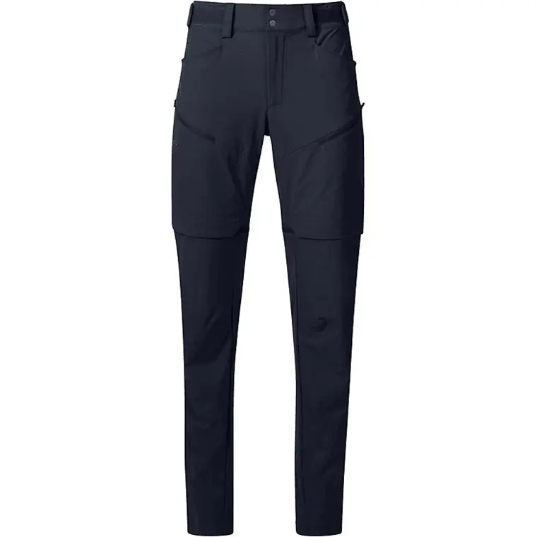 Bergans Convertible Zip-Off Softshell Pants Women Navy Blue Nyhet
