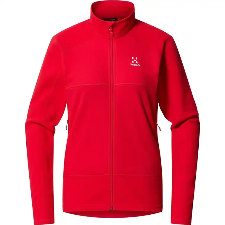 Nyhet Haglöfs Buteo Mid Jacket Women Bright Red