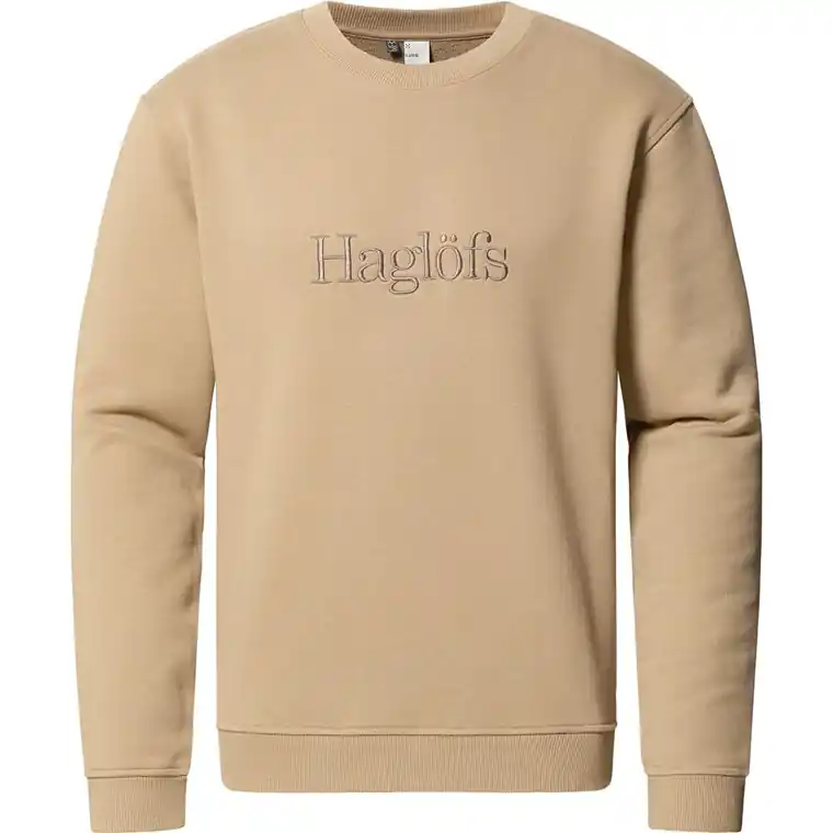 Haglöfs Crewneck Men Oak Brown Nyhet