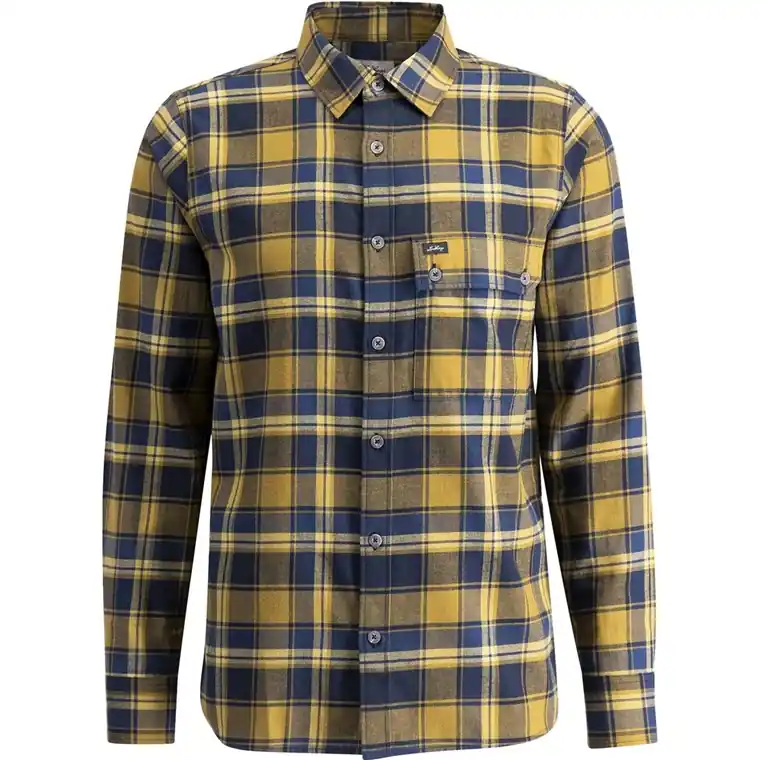 Erbjudande Lundhags Järpen Plaid Flannel Shirt Olive