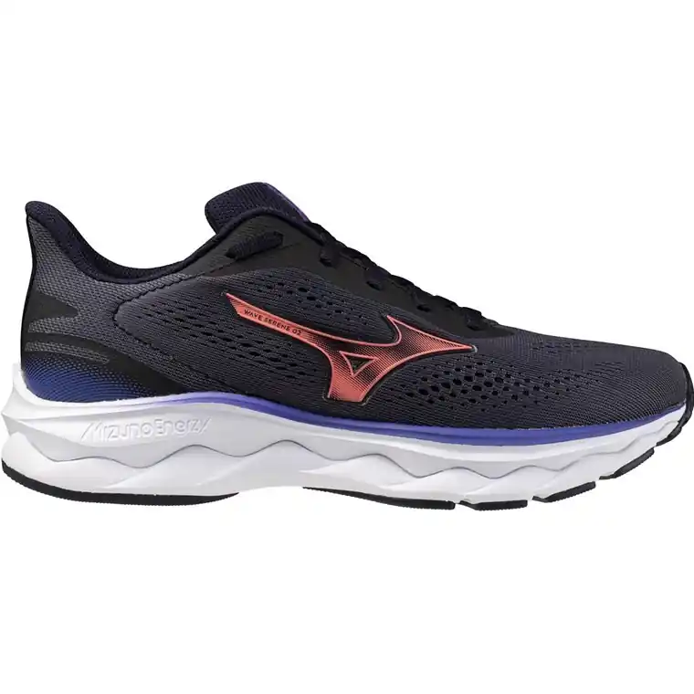 Mizuno Wave Serene 2 W Baritone Blue/Striking Coral/Iris B I lager