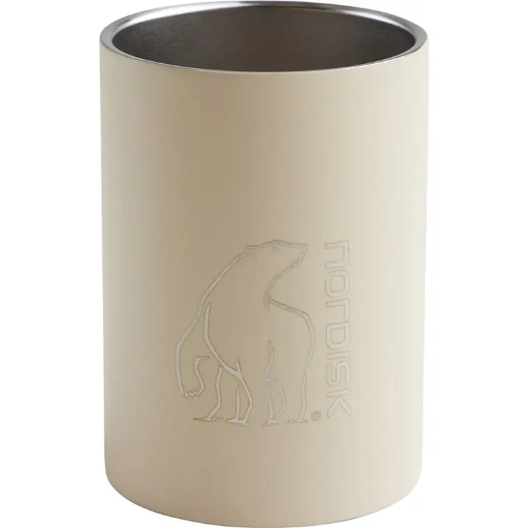 Populärt val Nordisk Steel Double Wall Mug 300ml Sandshell