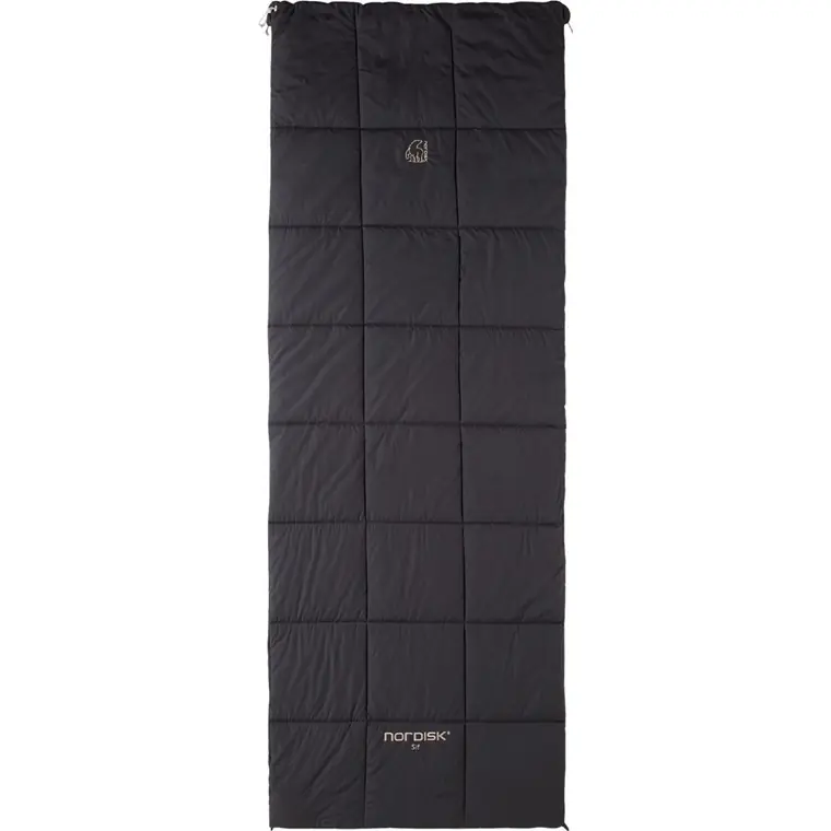 Nordisk Sif ±0° Blanket Sleeping Bag Obsidian Black Nyhet