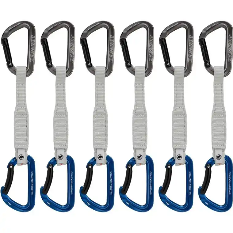 Mammut Workhorse Keylock 17 cm 6-Pack Quickdraw Grey/Blue risnedsättning