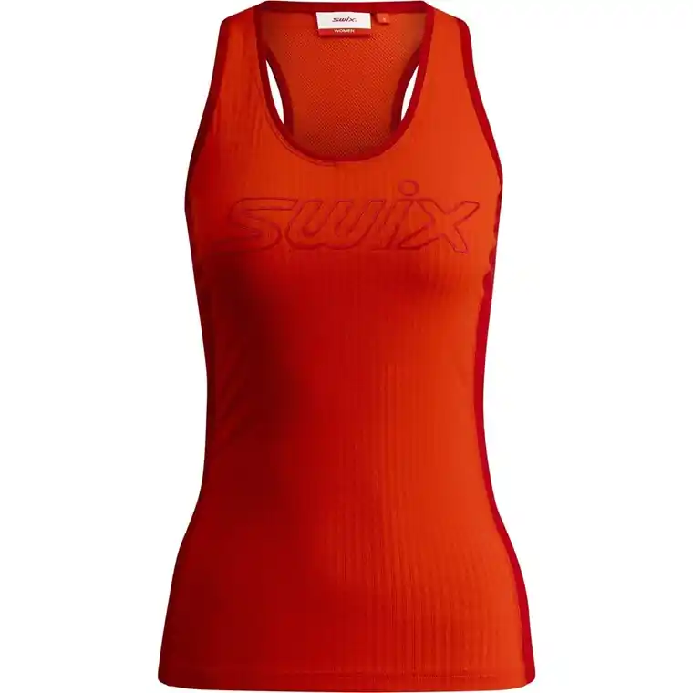 Bästa pris Swix RaceX Light Singlet W Fiery Red/Swix Red