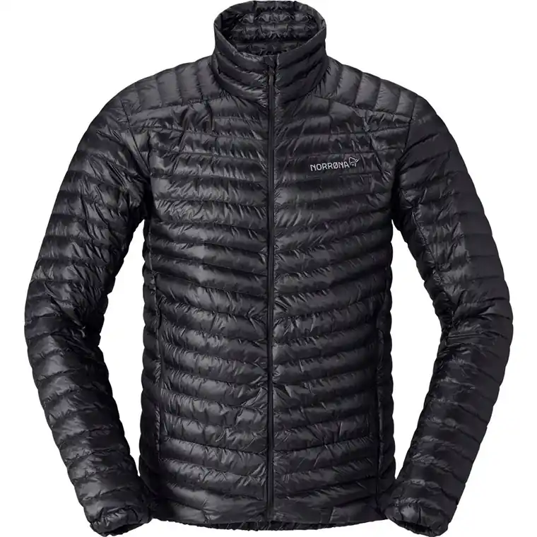 Kampanjpris Norrøna Trollveggen Down800 Super Light Jacket M Caviar Black