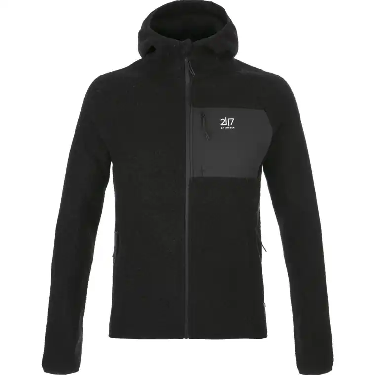 Billigare 2117 of Sweden Skord Pile Hoodie H Black