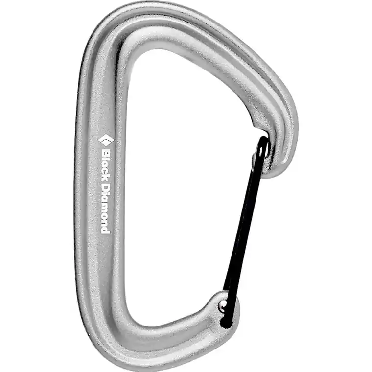 Black Diamond Litewire Carabiner Gray Beställ nu
