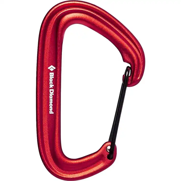 Black Diamond Litewire Carabiner Red Bästa pris