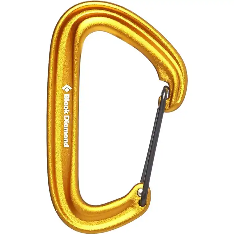 Billigare Black Diamond Litewire Carabiner Yellow