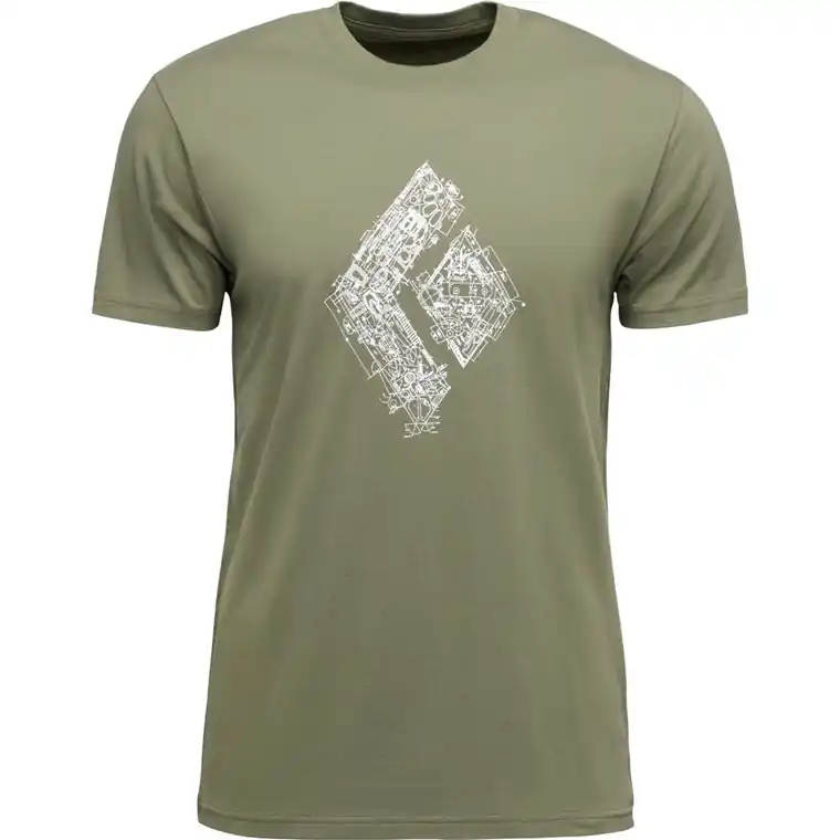 I lager Black Diamond M Engineered Diamond Ss Tee Tundra