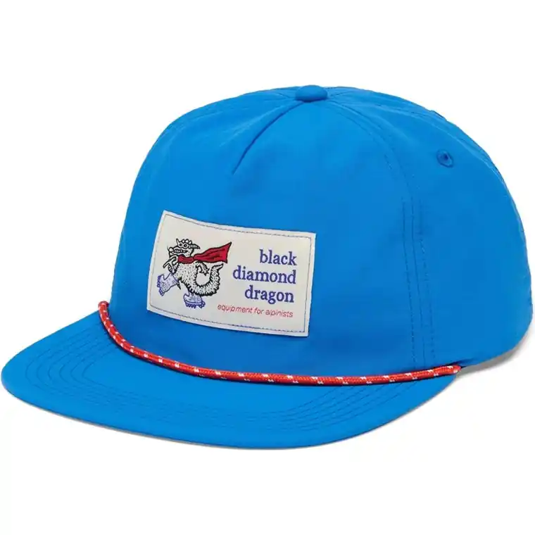 Trygg betalning Black Diamond Synthetic Rope Hat Drifter Blue-Wht Dragon Patch