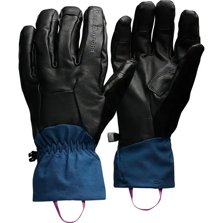 I lager Black Diamond Tour Pro Gloves Black-Indigo
