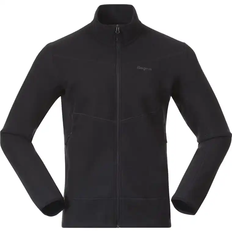 Bergans Rabot Merino Fleece Midlayer Jacket Men Dark Shadow Grey Extra rabatt