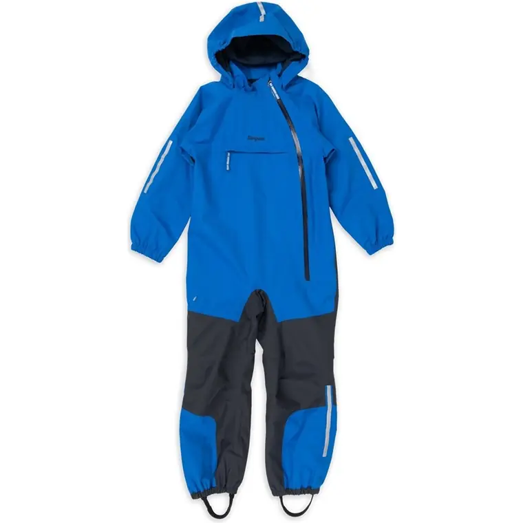 Bergans Lilletind Kids Coverall Olympic Blue/Dark Shadow Grey Fynd