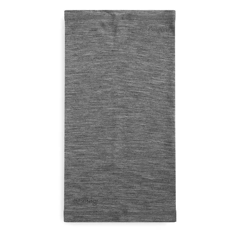 Begränsad tid Bergans Wool Junior Neck Warmer Solid Grey/Solid Dark Grey