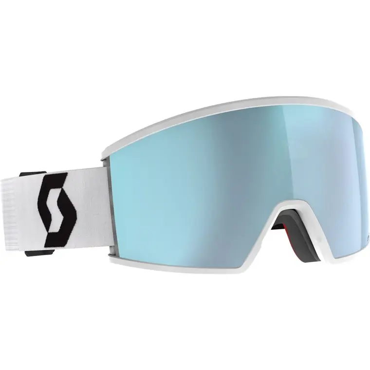 Begränsat antal Scott Ambit Mineral White/Black Amp Ice Chrome