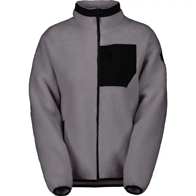 Fynd Scott Jacket W's Defined Heritage Pile Evening Grey/Black