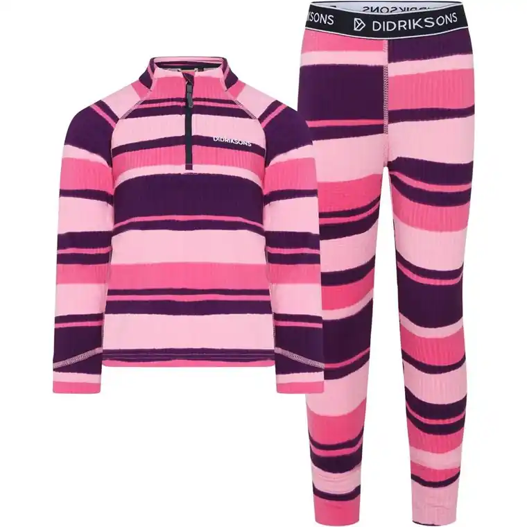 Didriksons Jadis Kids Pr Set 4 Trails Pink Kampanj