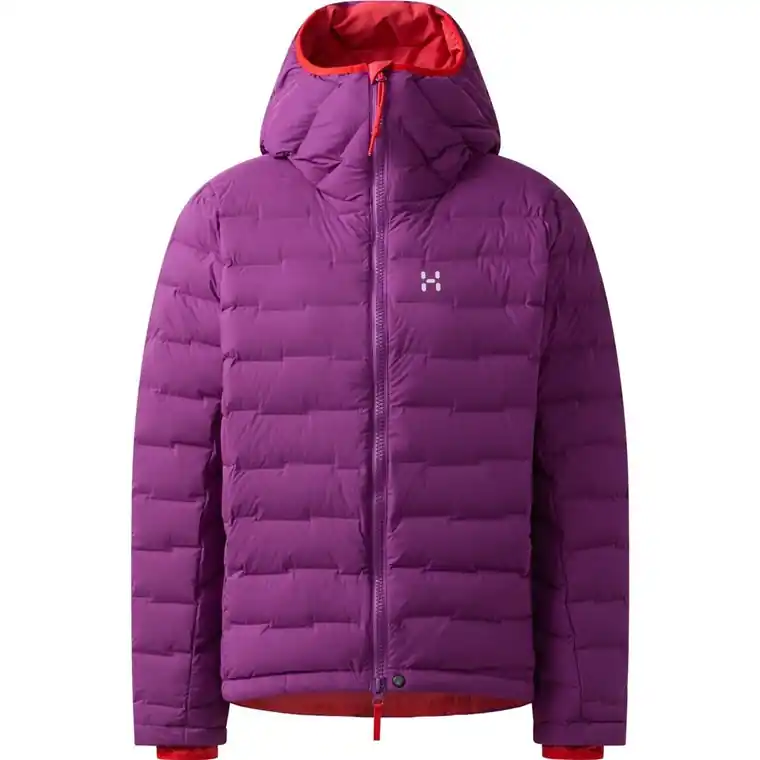 Haglöfs Spitz Down Hood Women Grape Purple Fynd