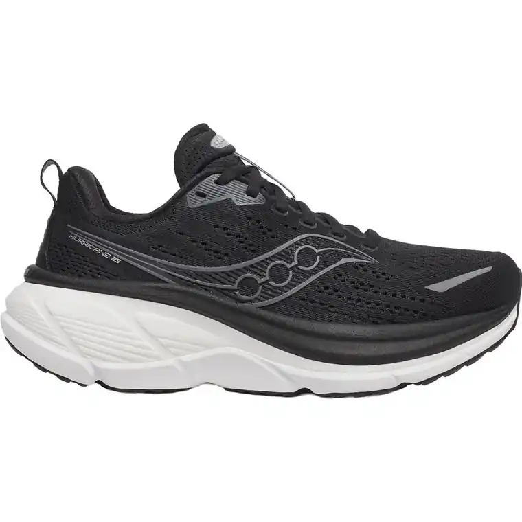 Bästa pris Saucony Hurricane 25 Wide W Black/White