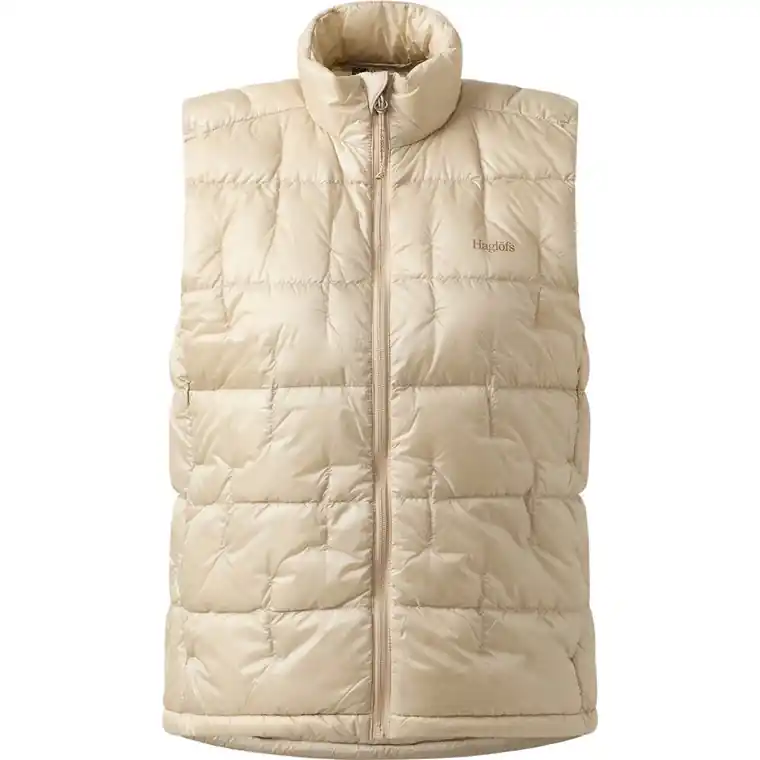 Haglöfs Hede Down Vest Women Chalk Beige Endast idag