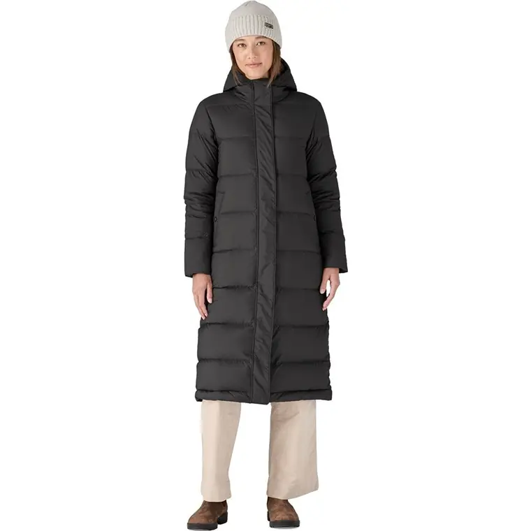 Nedsatt pris Patagonia W's Silent Down Long Parka Black