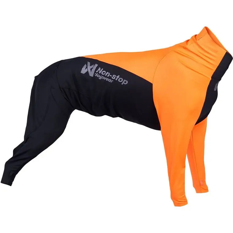 Billig Non-stop dogwear Protector dog suit M Orange/Black